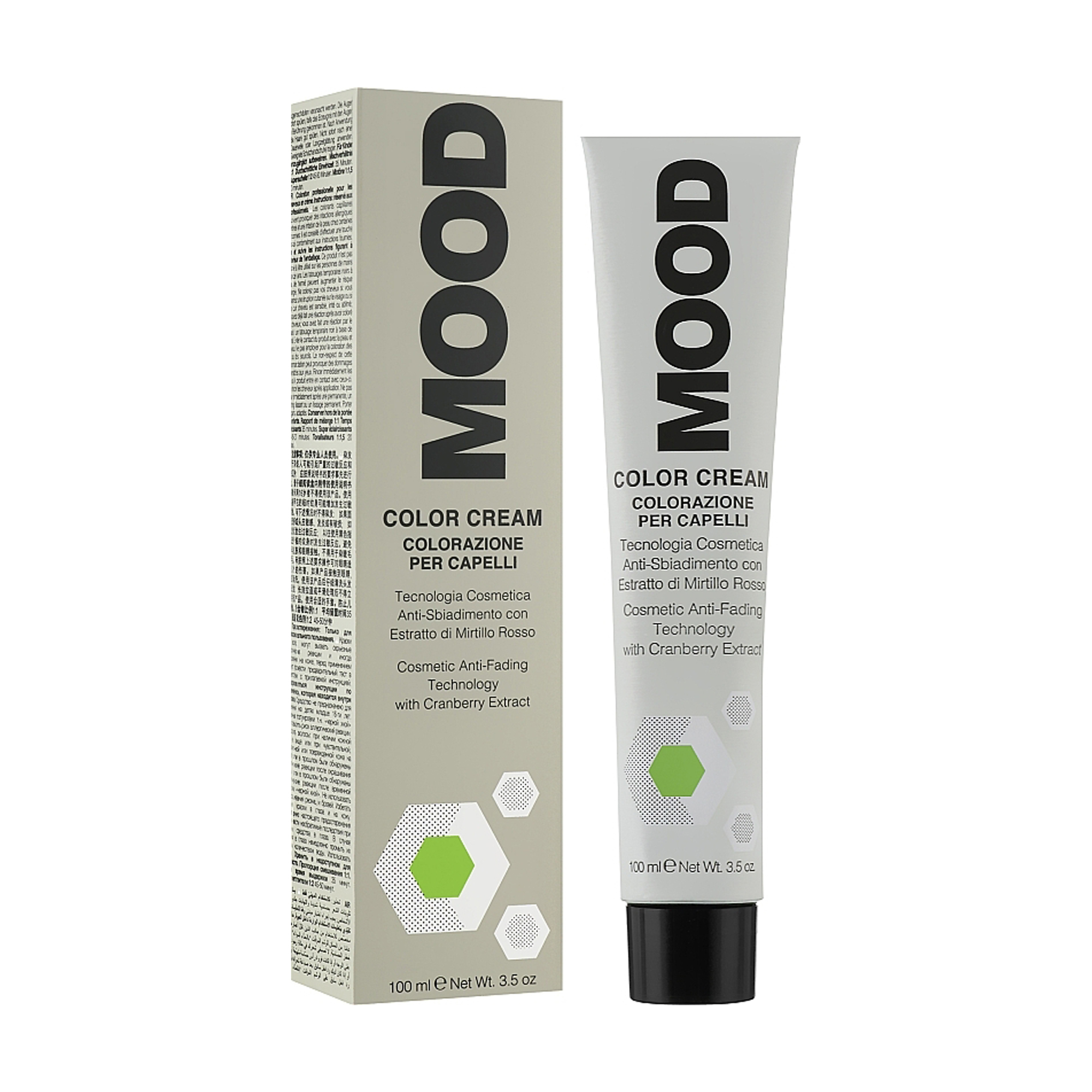 Перманентна крем-фарба для волосся Mood Color Cream 4.86 Chocolate Brown, 100 мл